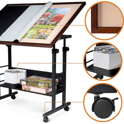 Unisexe AJUNION 1500 pièces Jigsaw Puzzle Board avec une jambe pliante et 4 roues Âges 8-13