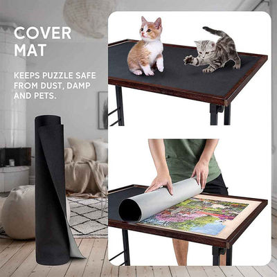 Unisexe AJUNION 1500 pièces Jigsaw Puzzle Board avec une jambe pliante et 4 roues Âges 8-13