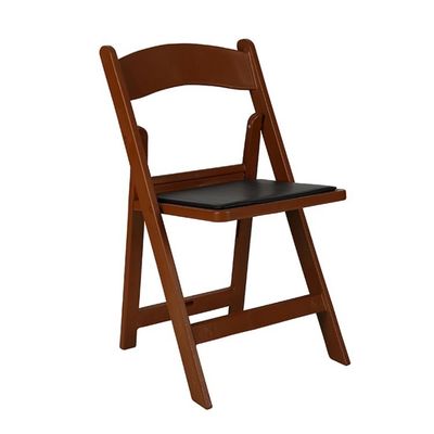 Chaise de jardin pour banquet de mariage Hôtel de résine blanche plastique pliable Wimbledon