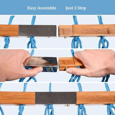Villa extérieure jardin intérieur camping portable pliable ultra-légère coton balançant lit suspendu hamac