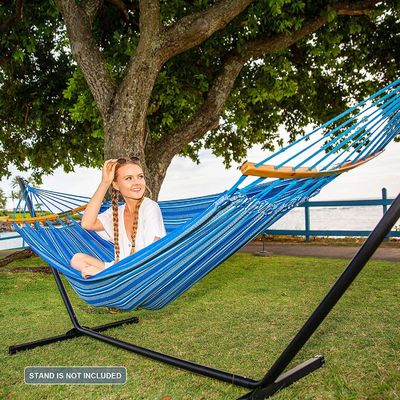 Villa extérieure jardin intérieur camping portable pliable ultra-légère coton balançant lit suspendu hamac