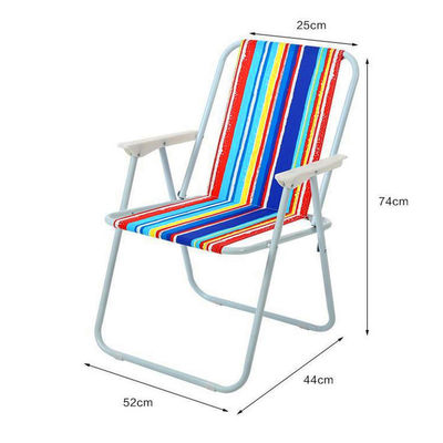 Chaise de pêche portable en extérieur en aluminium ultra-légère haute chaise de plage pour pique-nique