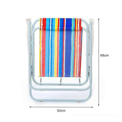 Chaise de pêche portable en extérieur en aluminium ultra-légère haute chaise de plage pour pique-nique