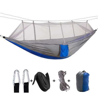 Hammock de camping portable pour jardin extérieur avec moustiquaire et matériau léger