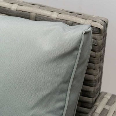 Tout temps canapé extérieur en rotin Trois places L182xW70xH78cm épaisseur du coussin 9cm