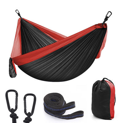 Hamocs de camping en nylon pliable et portable avec accessoires