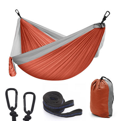 Hamocs de camping en nylon pliable et portable avec accessoires