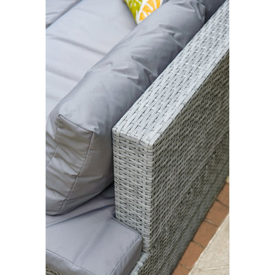 Transformez votre patio en une retraite luxueuse avec AJUNION Wicker tissé ensemble de canapé de jardin