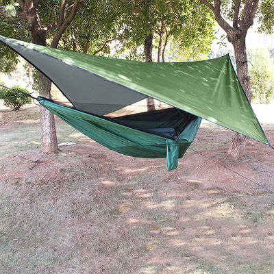 Parachute de jardin en plein air Portable Légère plieur en nylon hamacs de camping avec moustiquaire