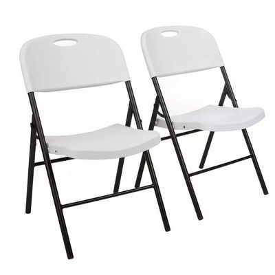 Chaise pliante en PEHD pour jardin portable pour mariage banquet événements pliables