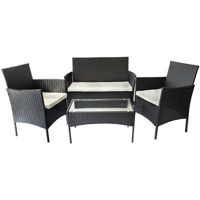 Y Mail Packing Tissé Patio Set Toutes les conditions météorologiques Meubles de jardin en rotin par AJUNION