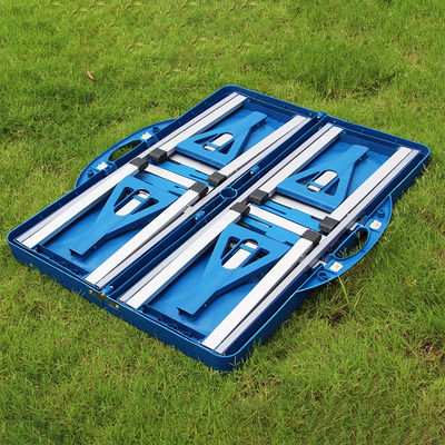 Tableau et chaise en plastique portable pliable pour voyages en plein air avec logo personnalisé