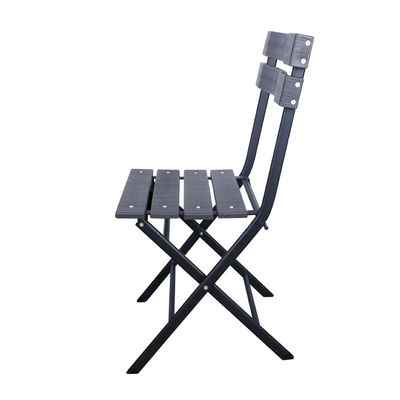 Aucun Logo Jardin extérieur Patio Fête Banquet Événements Plagiable Portable Chaise à manger en bois de grain en plastique