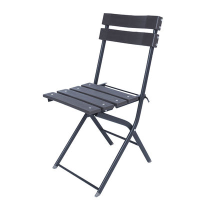 Aucun Logo Jardin extérieur Patio Fête Banquet Événements Plagiable Portable Chaise à manger en bois de grain en plastique