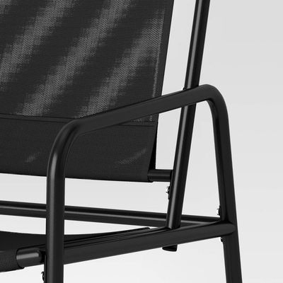 AJUNION 3pc Metal Patio Bistro Set Parfait pour le canapé de jardin et les meubles de balcon