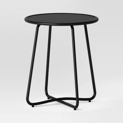 AJUNION 3pc Metal Patio Bistro Set Parfait pour le canapé de jardin et les meubles de balcon