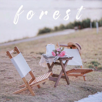 Emballage du courrier Y jardin de camping en plein air empilable pliable en hêtre Chaise de plage de pique-nique en bois
