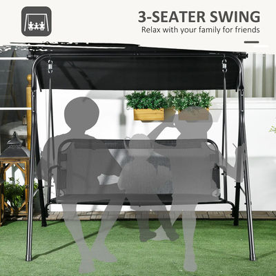 Chaise d'équitation pour 3 personnes dans un style moderne de ferme