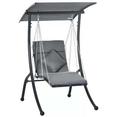 Logo personnalisé Chaise balançoire suspendue simple pour les loisirs en plein air dans le patio de la plage et la cour arrière