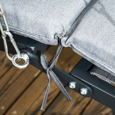 Logo personnalisé Chaise balançoire suspendue simple pour les loisirs en plein air dans le patio de la plage et la cour arrière