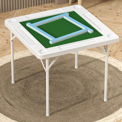 Logo personnalisable Table de Mahjong de cartes de poker à 4 joueurs pour des activités en plein air et à l'intérieur