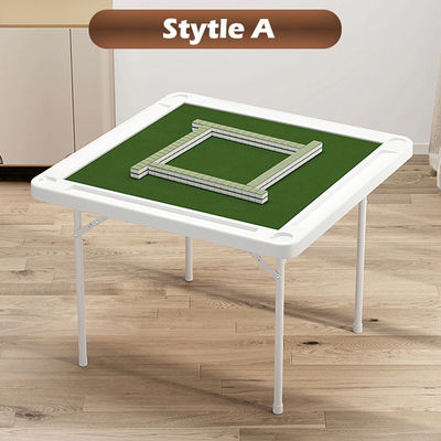 Logo personnalisable Table de Mahjong de cartes de poker à 4 joueurs pour des activités en plein air et à l'intérieur