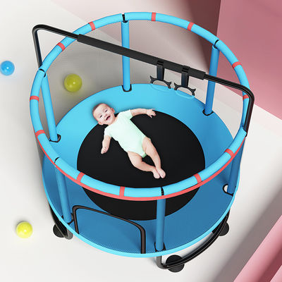 140*140*160 cm Trampoline intérieure avec filet de sécurité personnalisable pour enfants et adultes