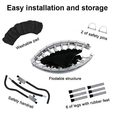 Chambre intérieure extérieure portable pliable pour enfants lit sautant 4FT Taille de cadre avec poignée