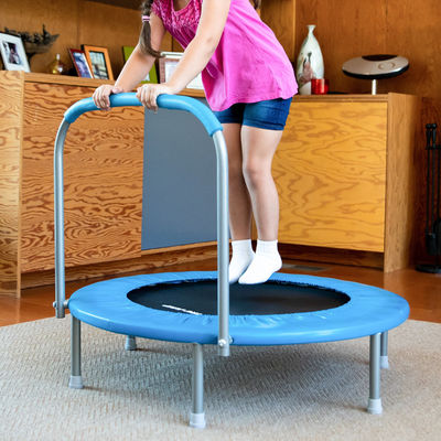Chambre intérieure extérieure portable pliable pour enfants lit sautant 4FT Taille de cadre avec poignée