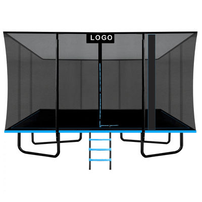 Parcs de jardinage extérieurs unisexe Fitness Lit élastique Rectangle Trampoline avec filet de sécurité
