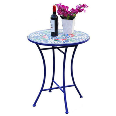Bistro extérieur européen pour balcon Petite table et chaise de trois pièces jardin