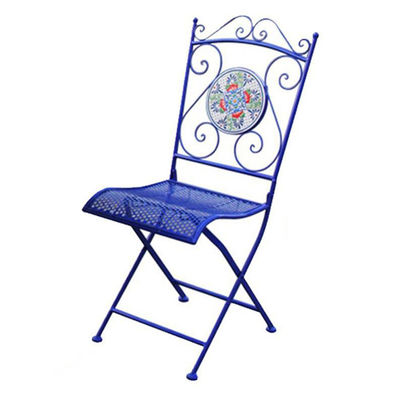 Bistro extérieur européen pour balcon Petite table et chaise de trois pièces jardin