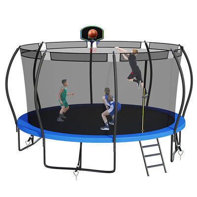 Adultes enfants enfants basket-ball Hoop ensemble trampoline avec filet de protection et option de logo