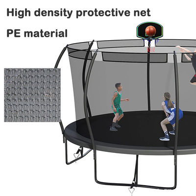 Adultes enfants enfants basket-ball Hoop ensemble trampoline avec filet de protection et option de logo