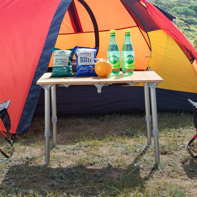Table à ranger légère et réglable pour le camping et le pique-nique