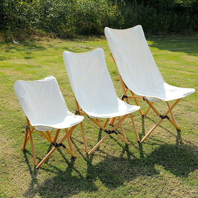 Chaise en bois de hêtre ultra-légère portable pliable papillon chaise de camping pour adultes