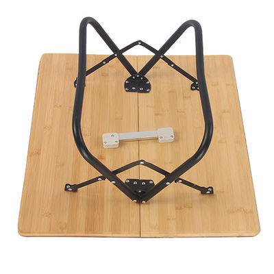 Bordure de logo personnalisé ou impression de table pliante légère pour jardin de voyage en plein air