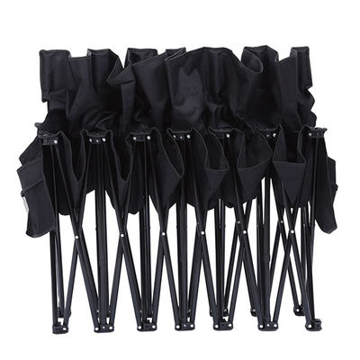 OEM banc pliable portable 6 sièges chaise de plage pliable avec sac à dos et dos