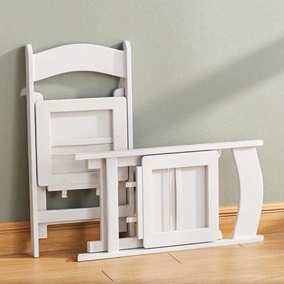 Moderne simple petit portable en résine plastique blanche des chaises à manger pliantes pour mariage d'hôtel