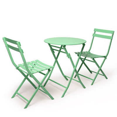 Table et chaise pliantes pour la cour