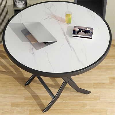Table à manger à café pliable en fer métallique pour camping en plein air Café balcon jardin patio