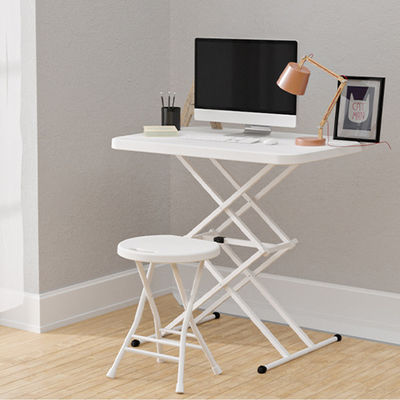 Table à café portable pour le dîner et le café de télévision réglable dans le jardin intérieur en extérieur