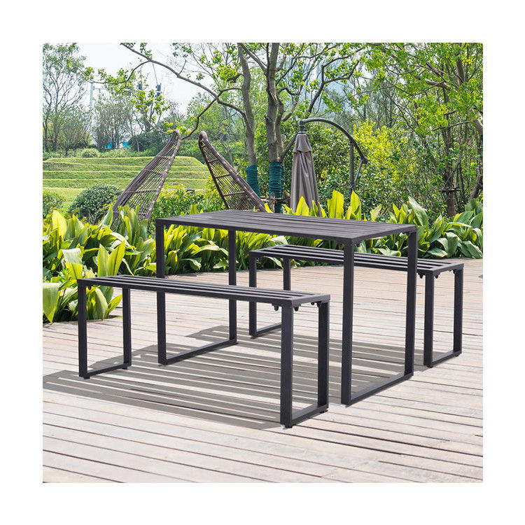 AJUNION Ensemble de meubles d'extérieur pour loisirs Tables à manger Bancs et jardins