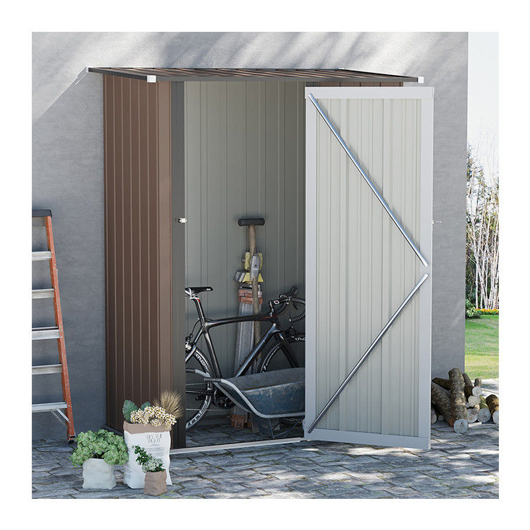 AJUNION 5x3FT Galvanisés en acier étagère extérieure pour les outils durables et le stockage de vélo