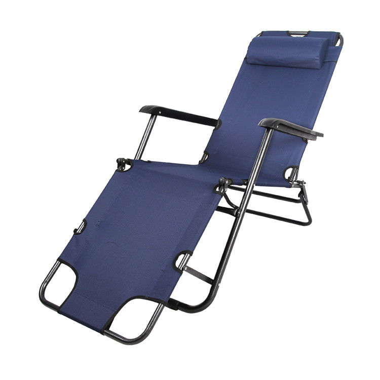Chaise de plage portable et pliable pour piscine de camping de jardin de patio