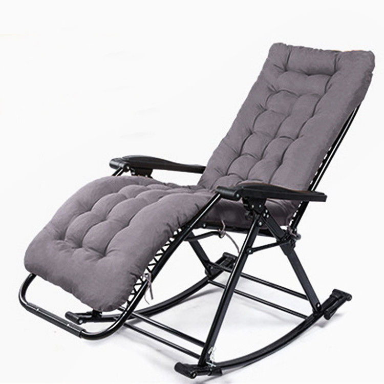 Logo personnalisé Chaise de salon en sol jardin camping porteuse pliable