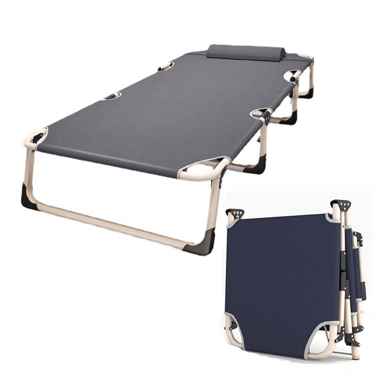 Outdoor Home Office Couchette de camping pliable pour le parc Oui Couchette de plage portable