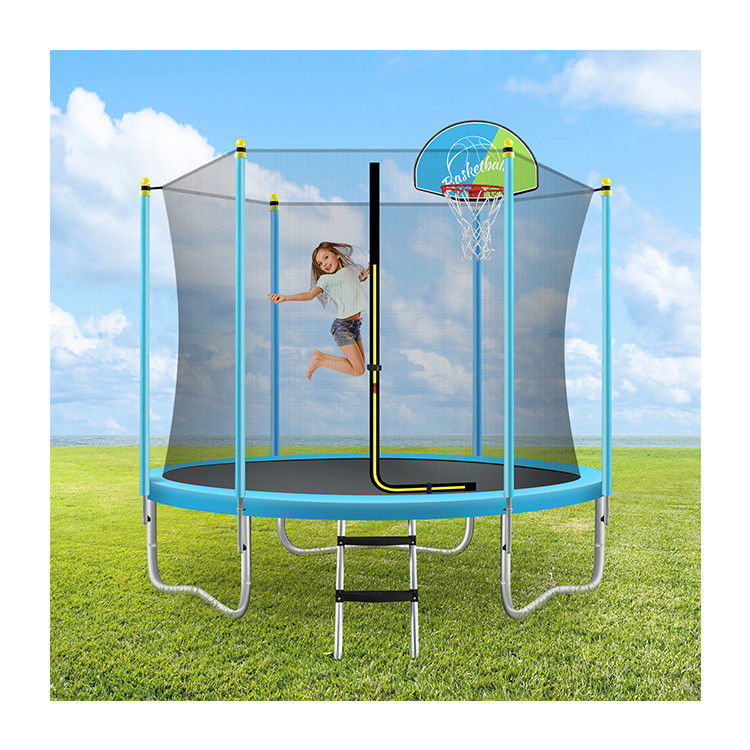 Parc de trampolines extérieur avec cadre en acier inoxydable et 800 lbs Max. capacité de poids