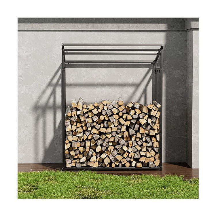 Réservoir de bois de chauffage de haute capacité W110 x D70 x H145cm