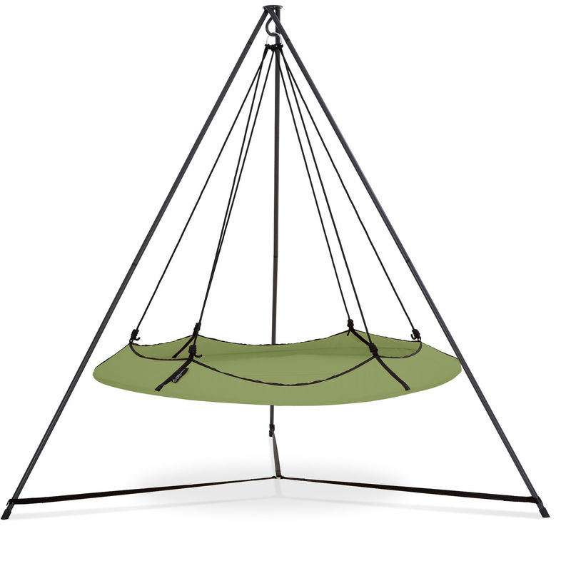 AJUNION Chaise suspendue en hamac familiale W245xL215xH238cm pour la détente en intérieur et en extérieur